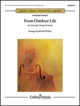 From Outdoor Life Orchestra sheet music cover